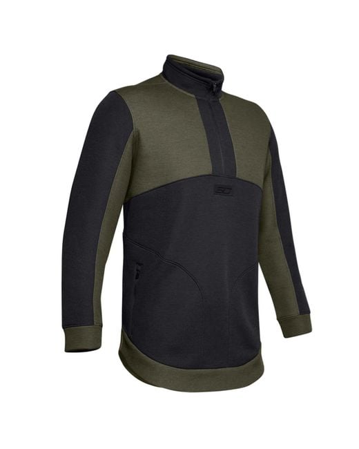 Under Armour Green Erkek Stephen Curry Sc30 Warm Up Jacket 1342981 315 for men