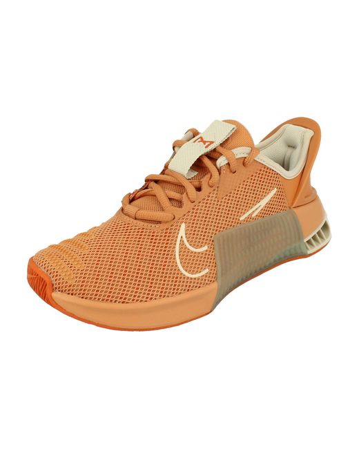 Nike Brown Metcon 9 Flyease Trainers
