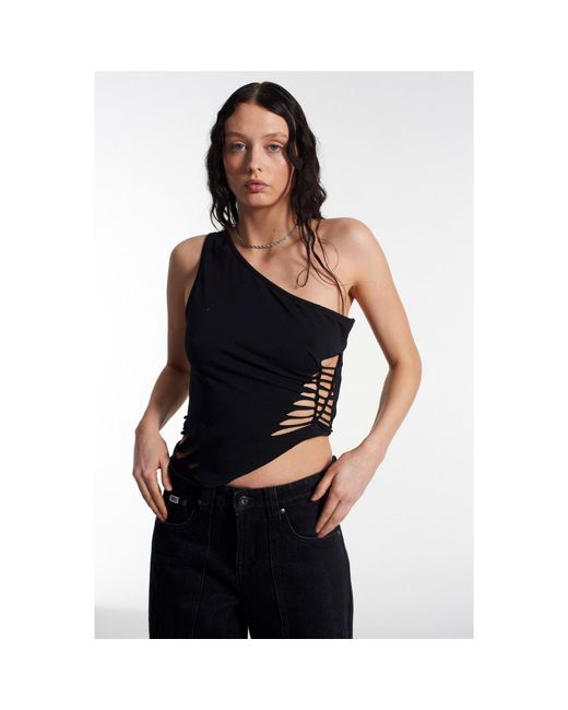 The Ragged Priest Black Rag Web Top
