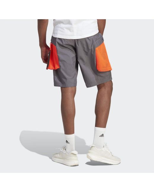 Adidas Blue City Escape Premium Shorts for men