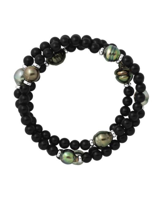 Rodney & Rolf Black Bracelet Sterling 925 Belgrade