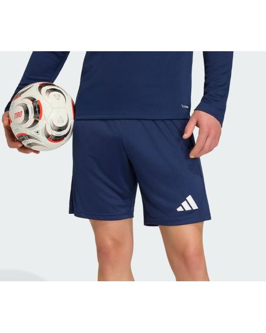 Adidas Blue Entrada 26 Training Shorts for men