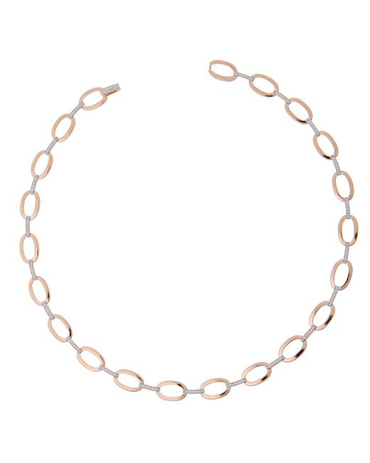 Orphelia Metallic 925 Sterling Necklace