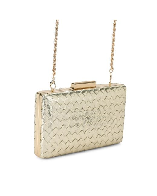 Carvela Kurt Geiger Metallic Palio Hard Clutch Bag