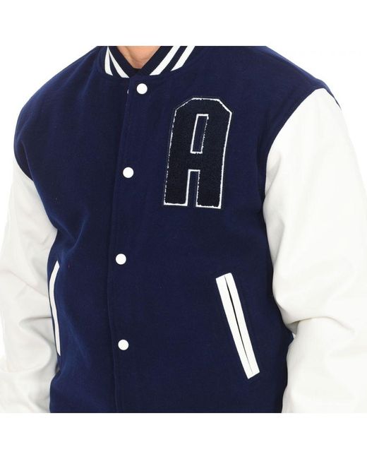 Attica Sporting Goods Blue At-Fw22-001 Baseball Jacket for men