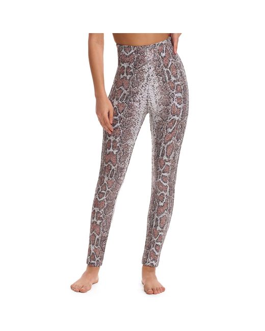 Commando Brown Sequin Animal Legging