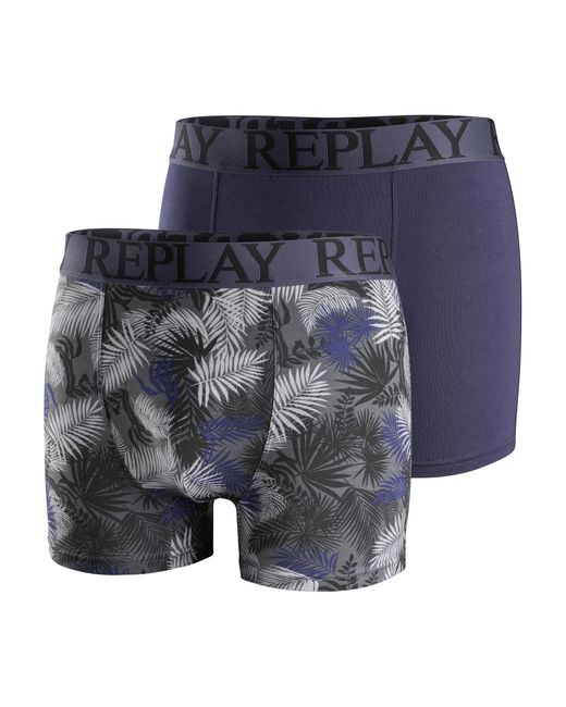 Replay Blue Underpants for men