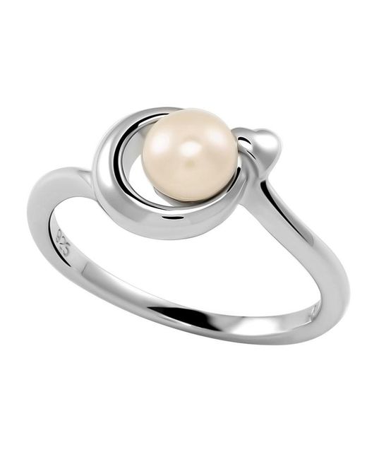Orphelia White 'Mathilde' 925 Sterling Ring