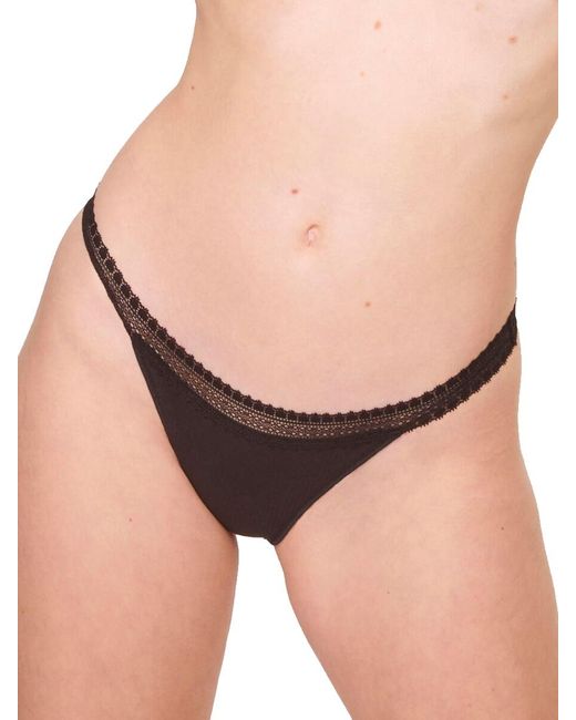 Sloggi Natural Go Ribbed Tanga Briefs 2 Pack