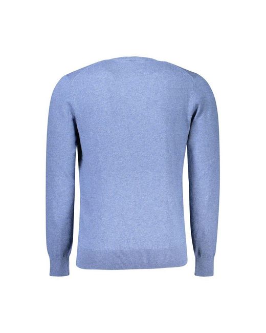 North Sails Rundhalspullover Hellblau in Blue für Herren