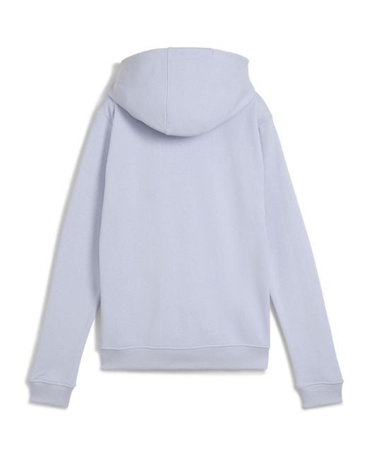 PUMA Blue Essential Full Zip Tech Fleece Hoodie