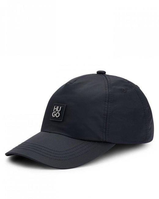 HUGO Blue Jude Stacked Logo Cap for men