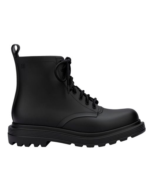 Melissa Black Coturno Soft Boot