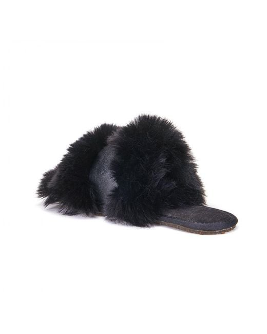 Australia Luxe Black Muchas Leather