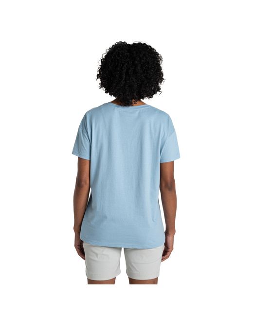Craghoppers Blue Ladies Yago Lemon T-Shirt (Nimbus)