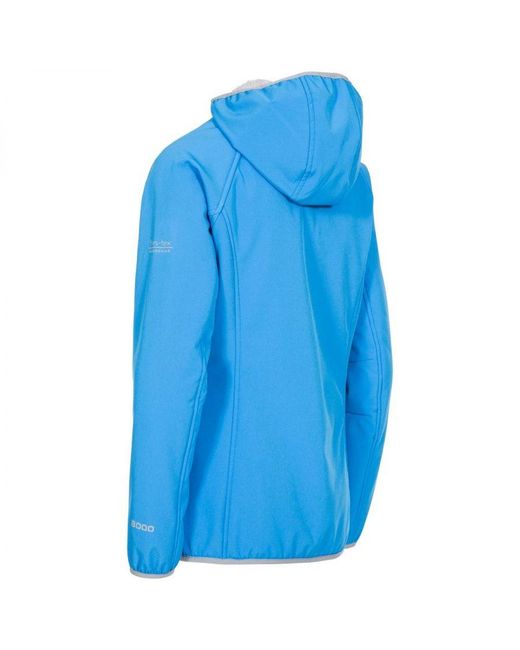 Trespass Blue Emery Softshell Fleece
