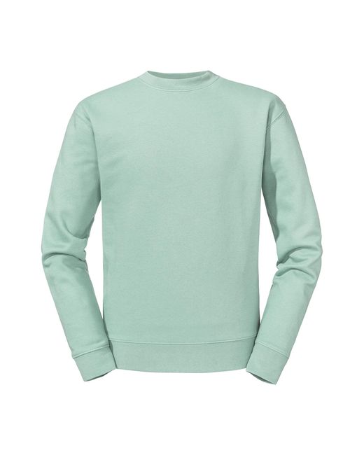 Russell Green Set-In Sweatshirt (Eucalyptus) for men