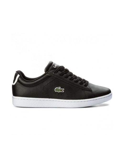 Lacoste Carnaby Evo Bl 1 Spw Black Trainers Leather