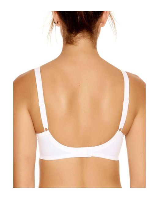Fantasie White Smoothing Moulded Balcony Bra