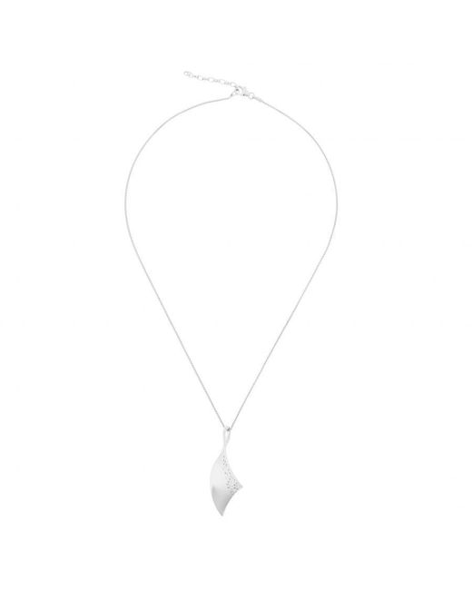 Orphelia White 'Ella' 925 Sterling Chain With Pendant