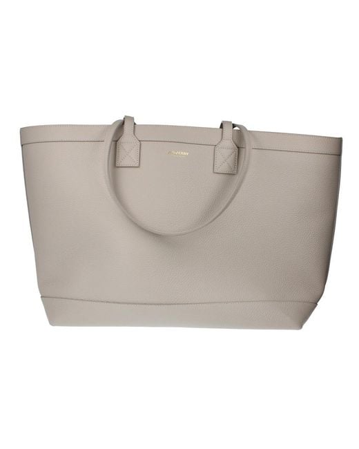 Burberry Gray London Tote