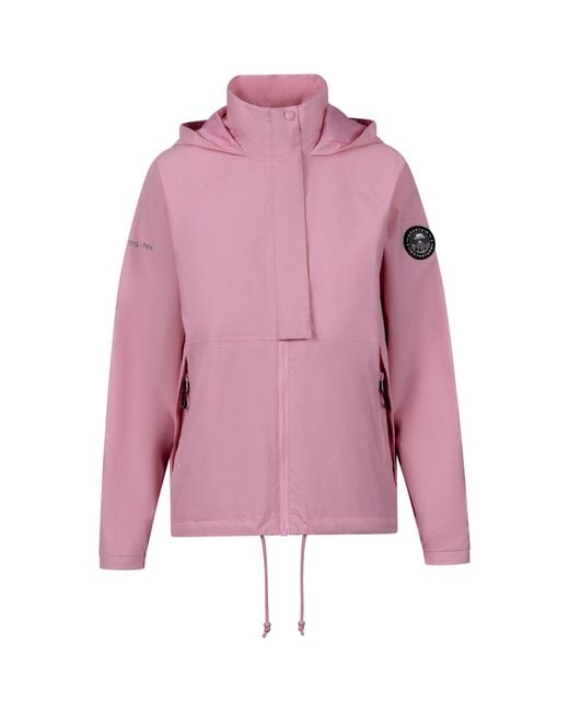 Trespass Purple Ladies Erskine Waterproof Jacket (Carnation)