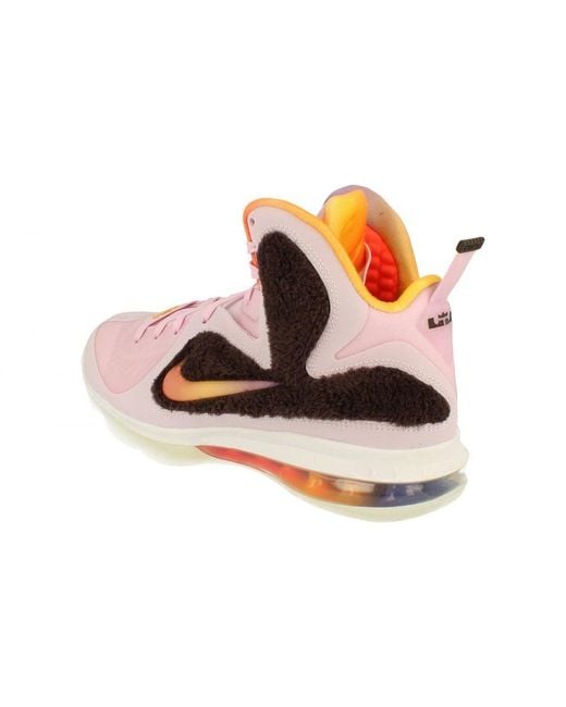Nike Black Lebron Ix S Basketball Trainers Dj3908 Sneakers Shoes for men