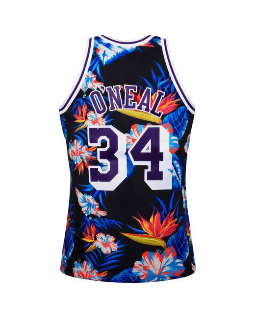 Mitchell & Ness Blue Nba Los Angeles Lakers 34 O'Neal Vest for men