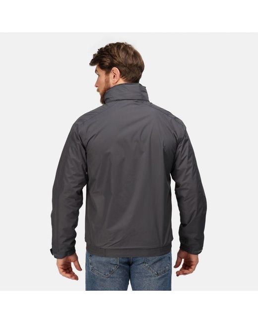 Regatta Gray Dover Waterproof Windproof Jacket (Thermo-Guard Insulation) (Seal/