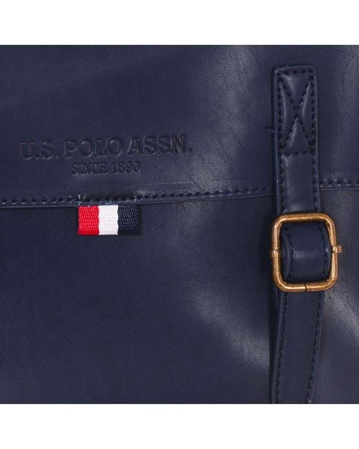 U.S. POLO ASSN. Blue Large Shoulder Bag Beuby0527Mvp for men