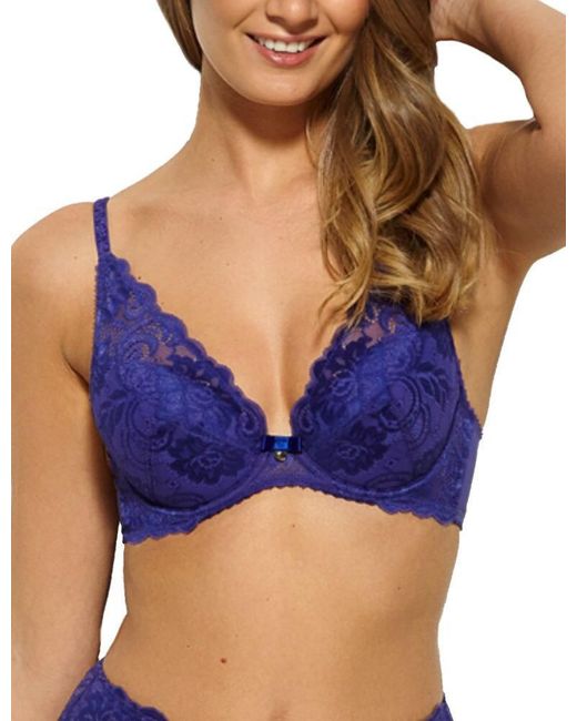 Gossard Blue Gypsy High Apex Plunge Bra