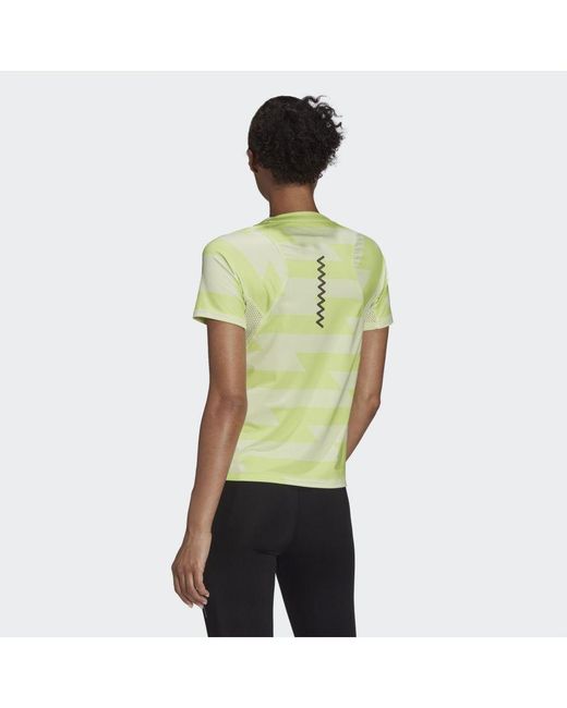 Adidas Originals Green Fast Allover Print Tee