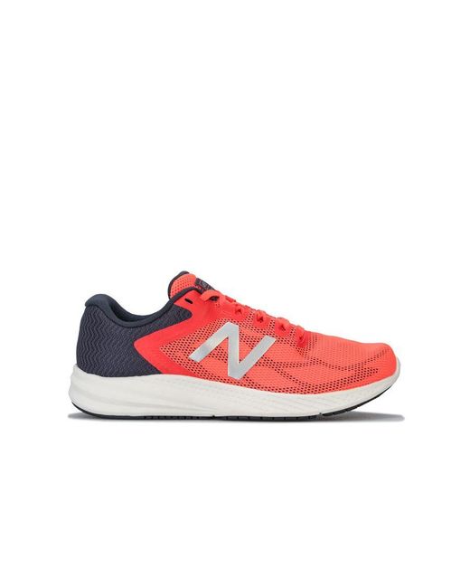 New Balance Red Womenss 490V6 Running Shoes