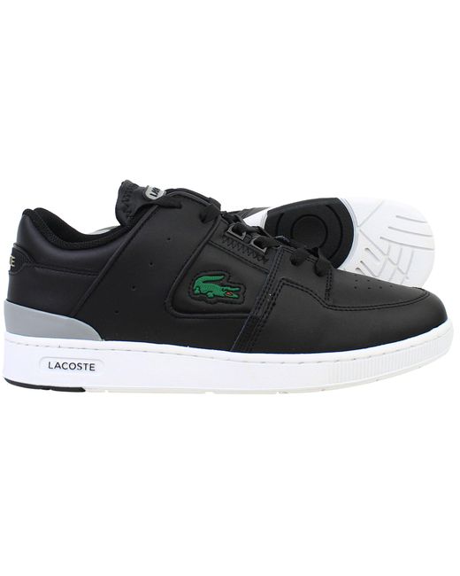Lacoste Black Court Cage 0721 1 Sma Trainers Leather for men