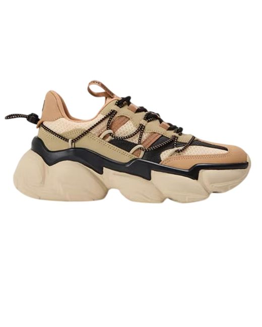Steve Madden Brown Ladies Chunky Sole Shoes