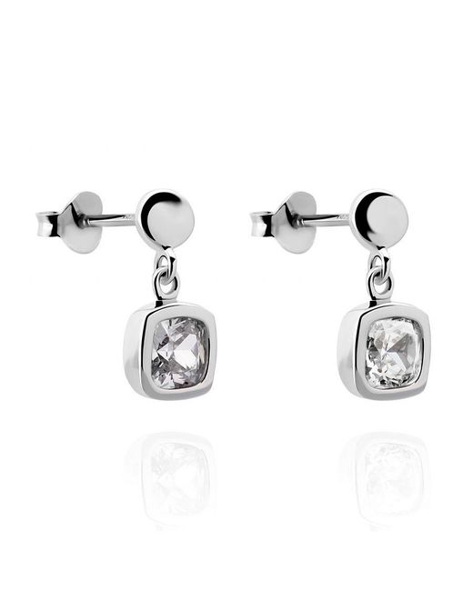 Orphelia Metallic 'Myrela' 925 Sterling Drop Earrings