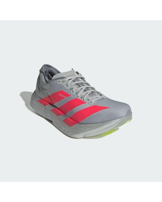 Adidas Originals Pink Adizero Adios Pro 4 Shoes for men