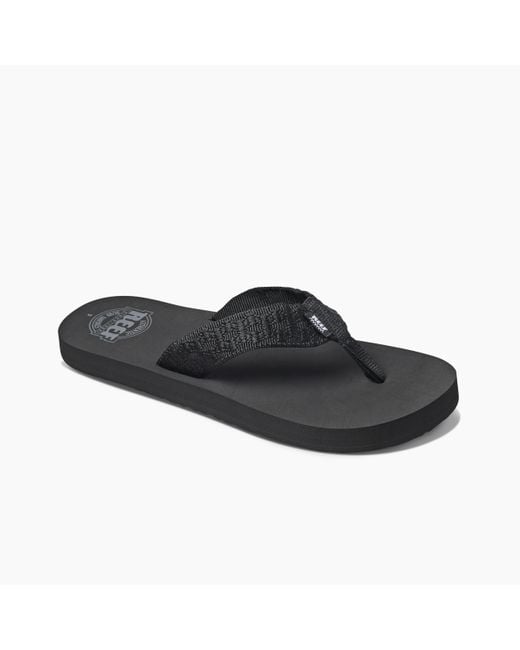 Reef Black Smoothy Flip-Flop for men