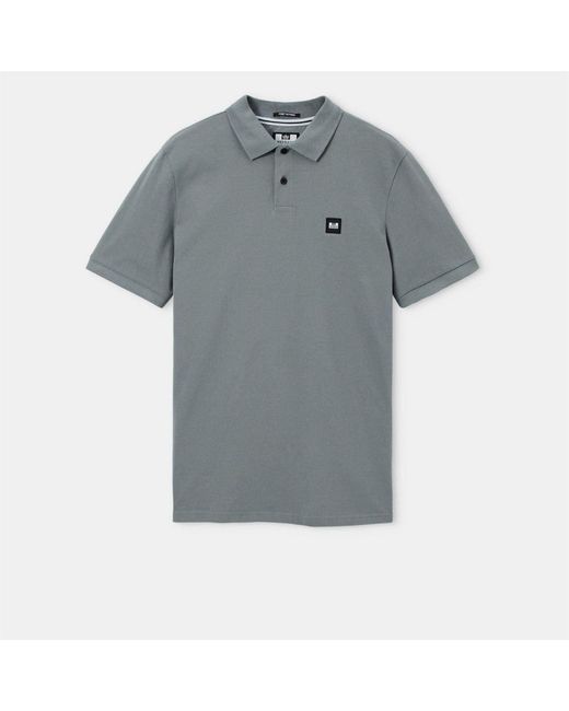 Weekend Offender Gray Caneiros Polo Shirt for men