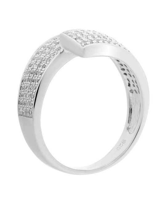 Orphelia White 925 Sterling Ring