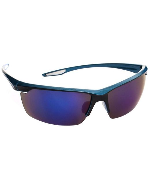 Trespass Blue Adults Hinter Mirror Sunglasses