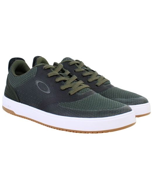 Oakley Gray Metro Classic Trainers for men