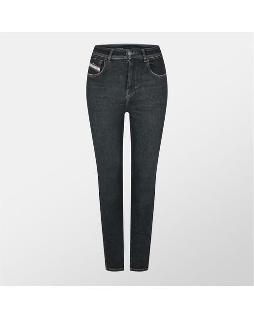 DIESEL Gray Skinny 1984 Slandy High Jeans