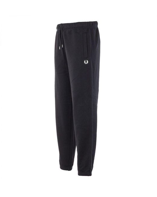 Fred Perry Blue Loopback Joggers for men