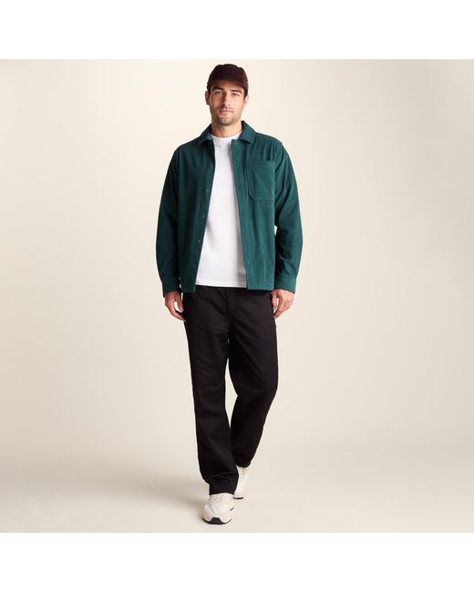 TOG24 Green Olson Chunky Corduroy Shacket for men