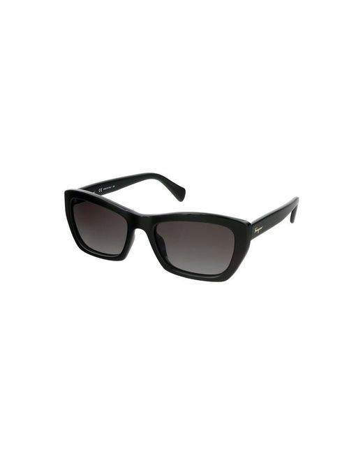 Ferragamo Black Sf958S-001 Sf958S 55 001 Fashion Sunglasses