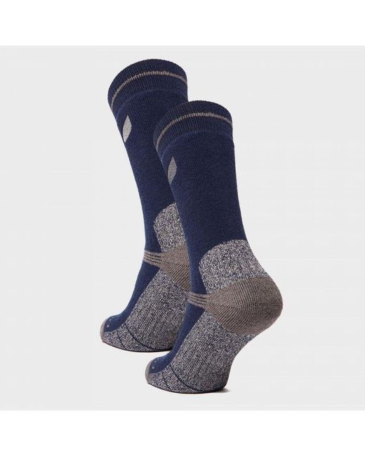 Peter Storm Blue Midweight Outdoor Socks for men