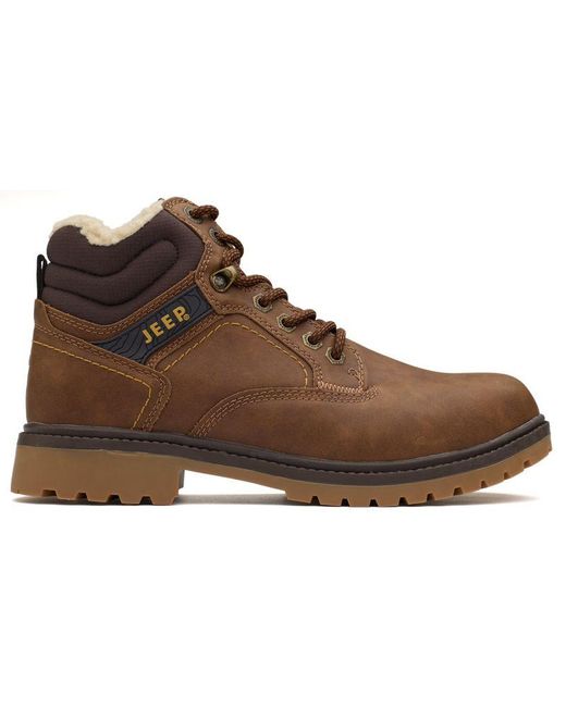 Jeep Spirit Indiana Fur Stiefel in Brown für Herren