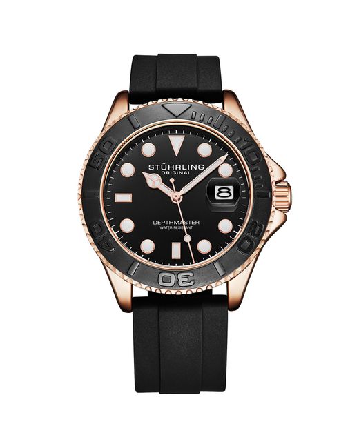 Stuhrling Metallic Depthmaster 4072 Aquadiver 42Mm for men