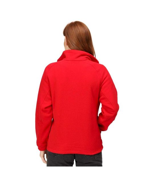 Regatta Red Ladies/ Thor Iii Fleece Jacket (280G Gsm) (Classic)